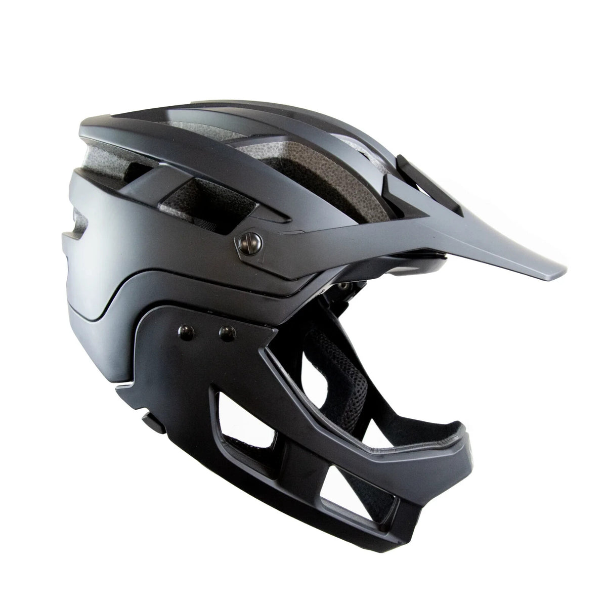 Full Face Bike Helmet with Removable Chin Guard & Adjustable Fit - Suitable for Adults and Juniors