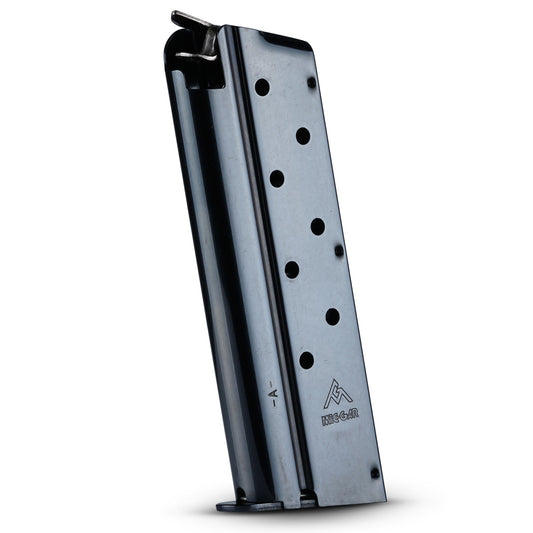 9mm Officer Size Mec-Gar 1911 Magazine - 8 Round High-Performance