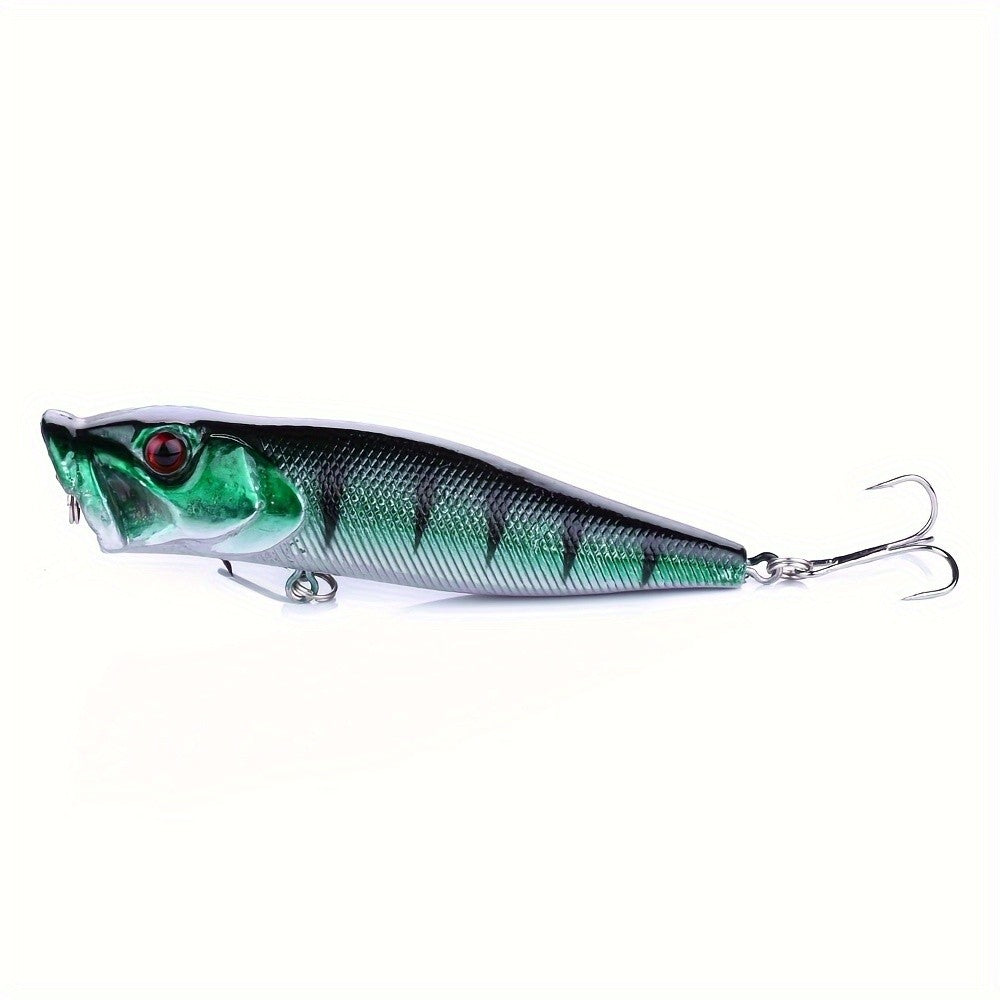 10pcs Fishing Lures Set with 3D Eyes Topwater Crankbaits Wobblers
