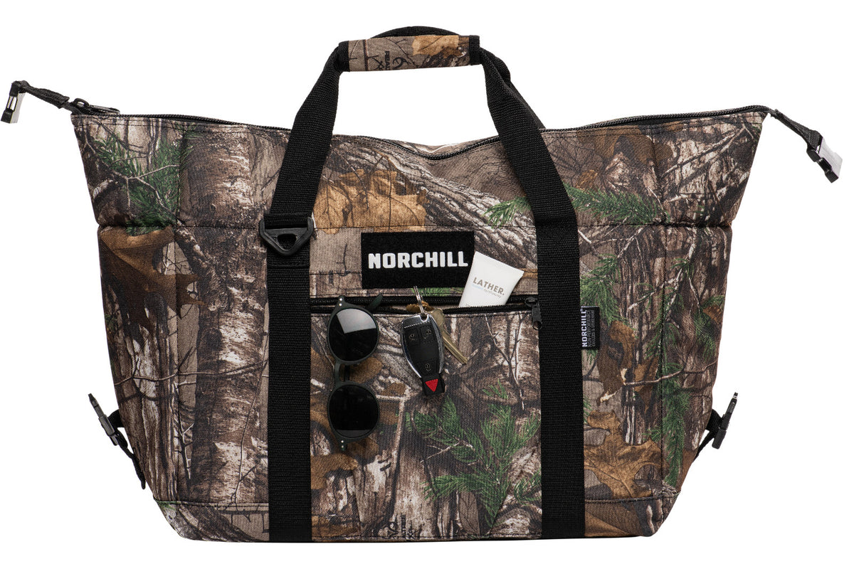 Realtree Xtra Camo Soft Side Cooler - Hunting & Outdoor Insulated Bag