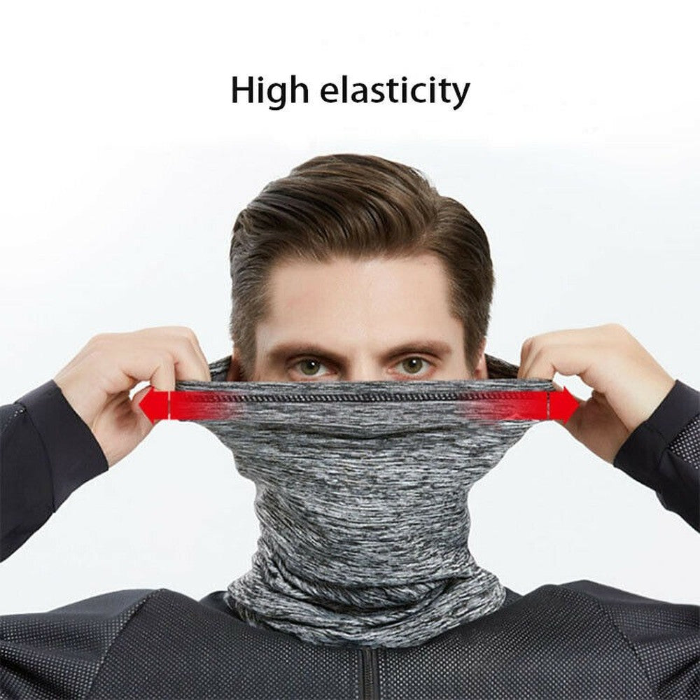 Unisex Winter Fleece Neck Gaiter and Mask for Skiing and Outdoor Activities