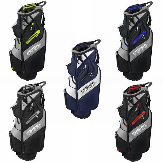 Deluxe Golf Trolley Bag with 14-Way Club Organizer - Multiple Colors