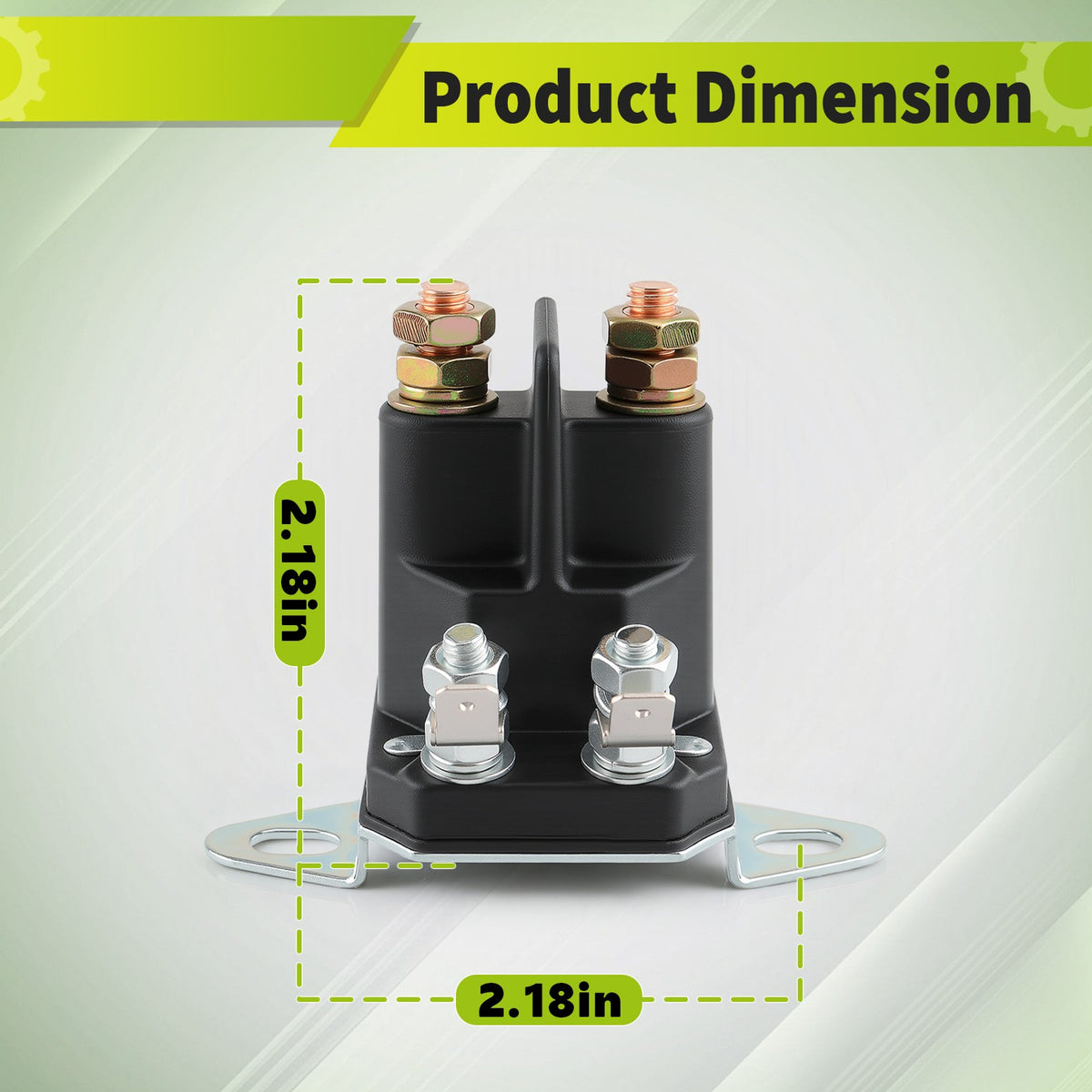 14V Golf Cart Solenoid Replacement for EZGO TXT Gas Models 1994-Up