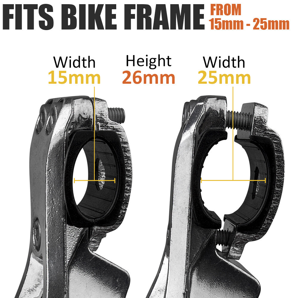 Adjustable Alloy Bicycle Kickstand for 24-28 inch Mountain, Road, MTB & BMX Bikes
