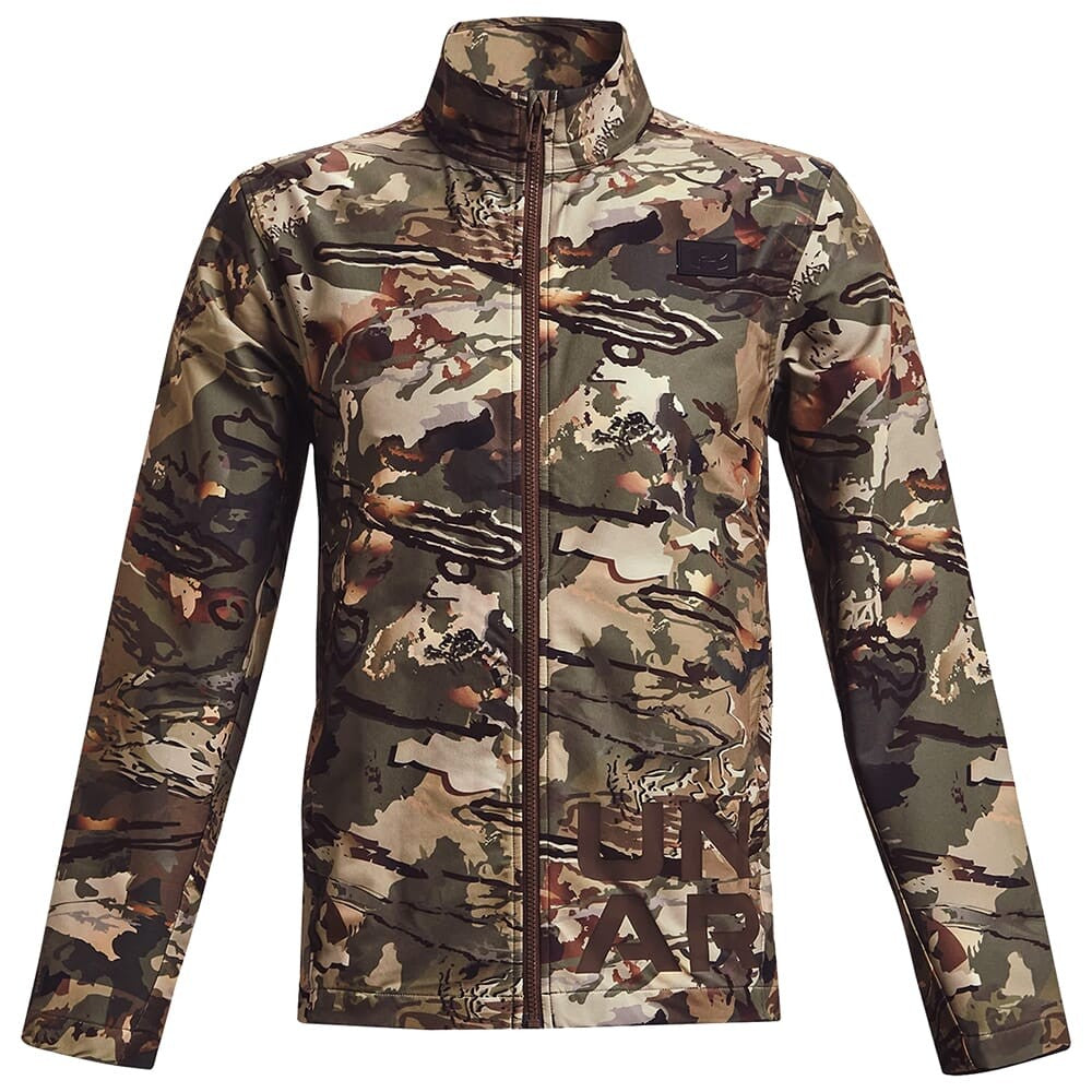 Under Armour Hardwoods Graphic Jacket Barren Camo Black Outdoor Outerwear