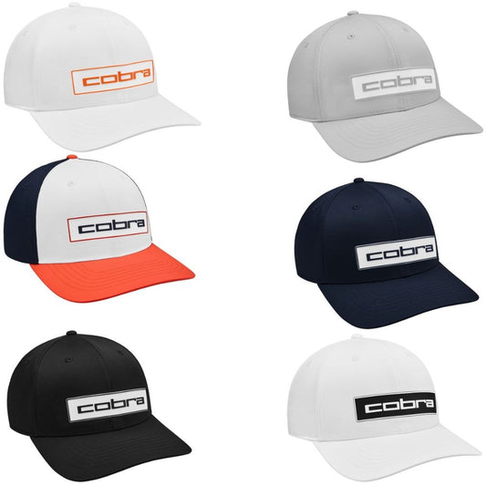 Golf Hat Snapback Cap - Tour Style Mesh Baseball Cap for Men
