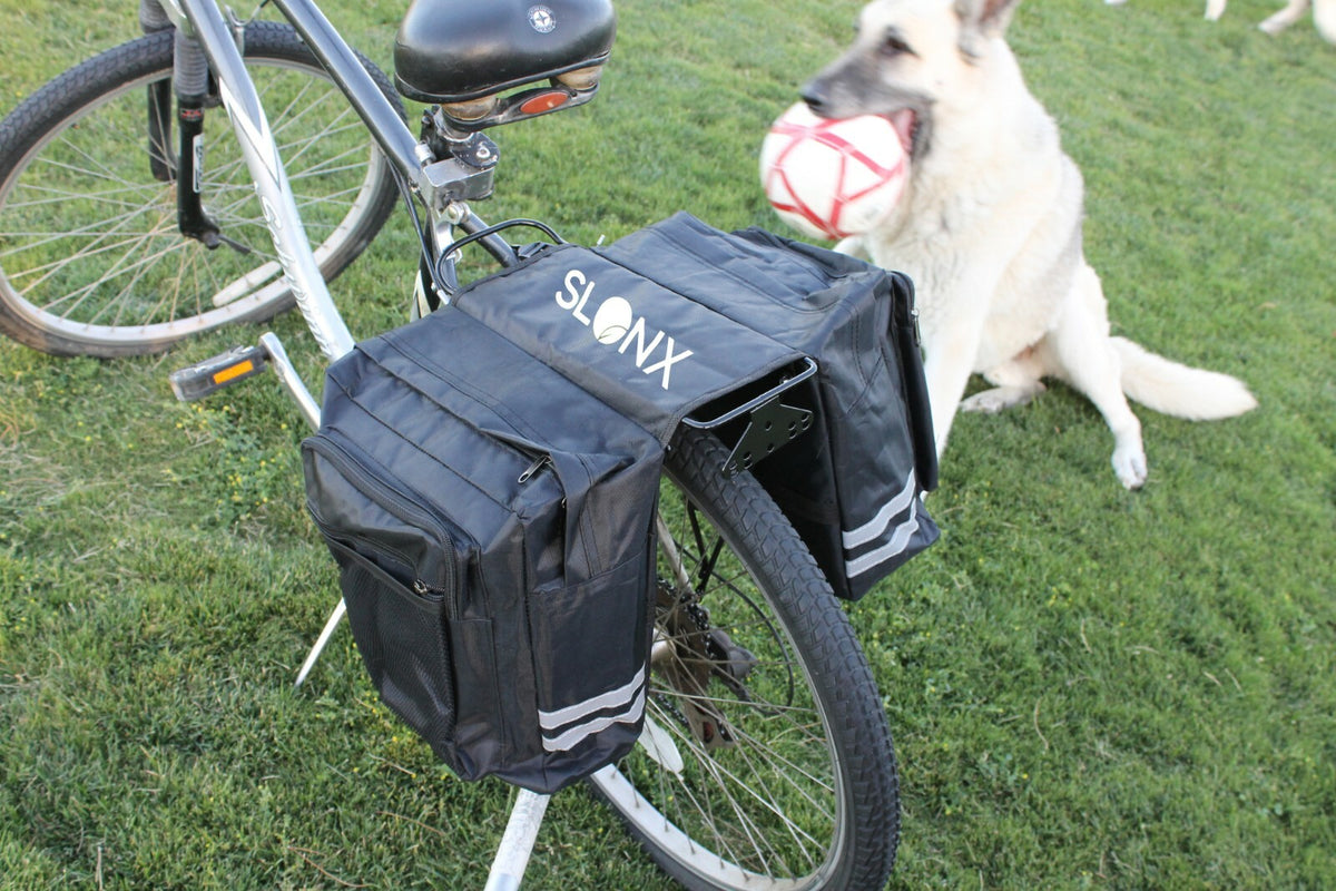 Water-Resistant Double Sided Bicycle Panniers for Rear Rack