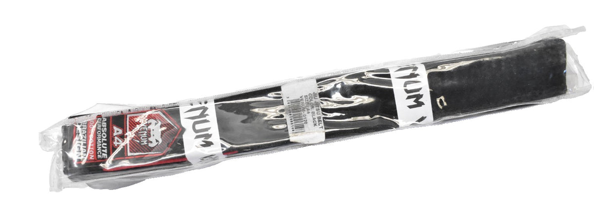 Martial Arts Belt Black A4 Size Jiu Jitsu Belt - Performance Set