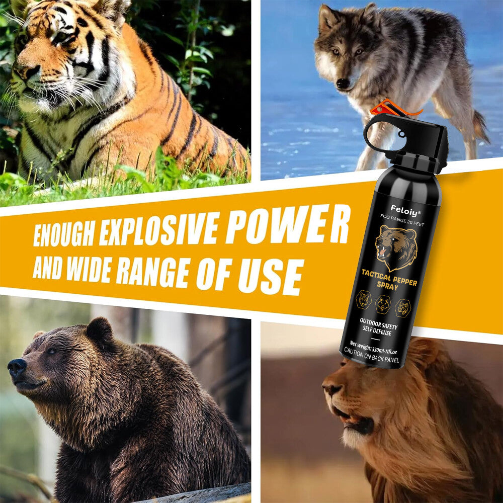 Bear Spray 11oz - Powerful Wildlife Deterrent with Free 1/2oz