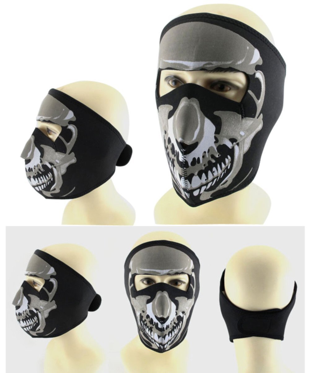 Neoprene Face Mask for Cycling Motorcycle Skiing with Character Pattern