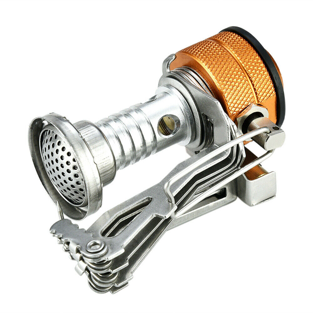Portable Camping Stove with Complete Cookware Set - Gas Burner for Hiking & Picnics