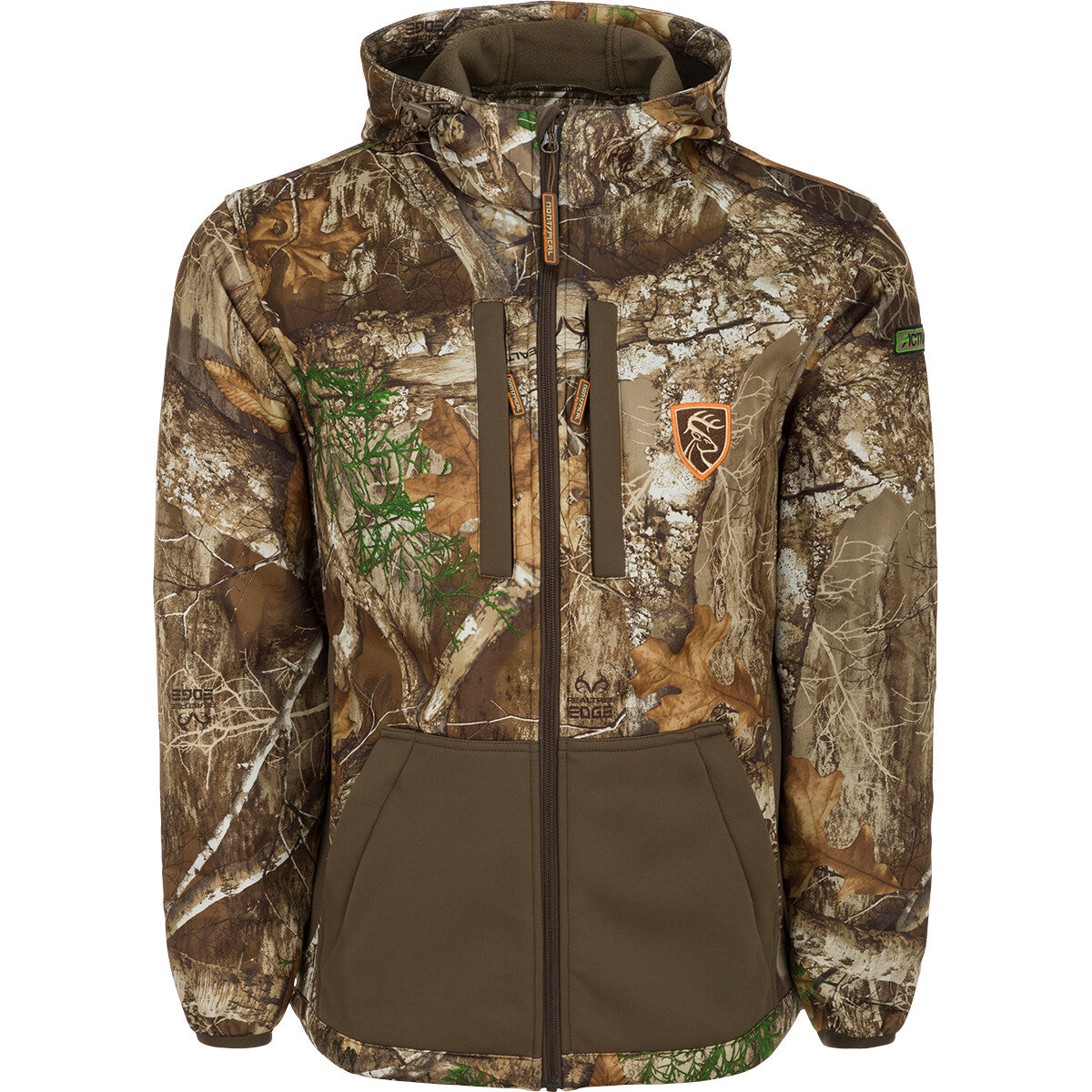 Men's Full Zip Hooded Hunting Jacket with Odor Control - All Sizes & Colors