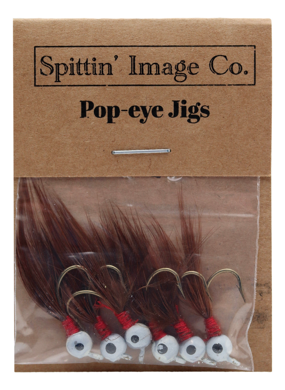 Artificial Fishing Jigs - 1/20 oz Flies with Hand Tied Feathers - 6 Pack