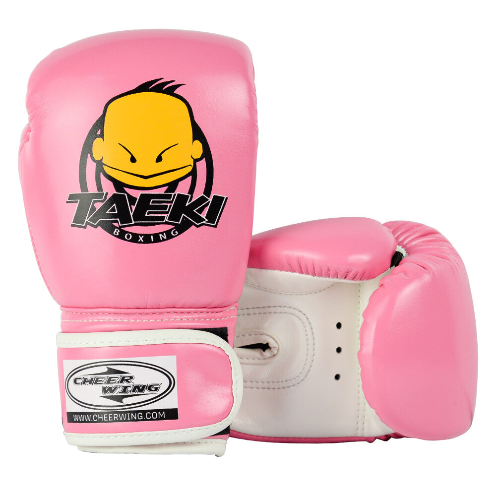 Kids Boxing Gloves 4oz PU Leather Cartoon MMA Training Sparring Gloves
