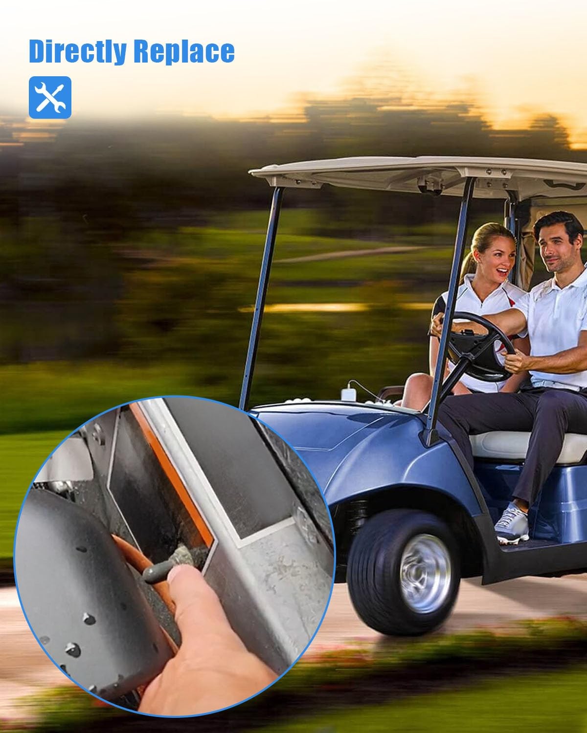 Golf Cart Run Tow Switch Replacement for EZGO RXV 2008+ and TXT 2010+