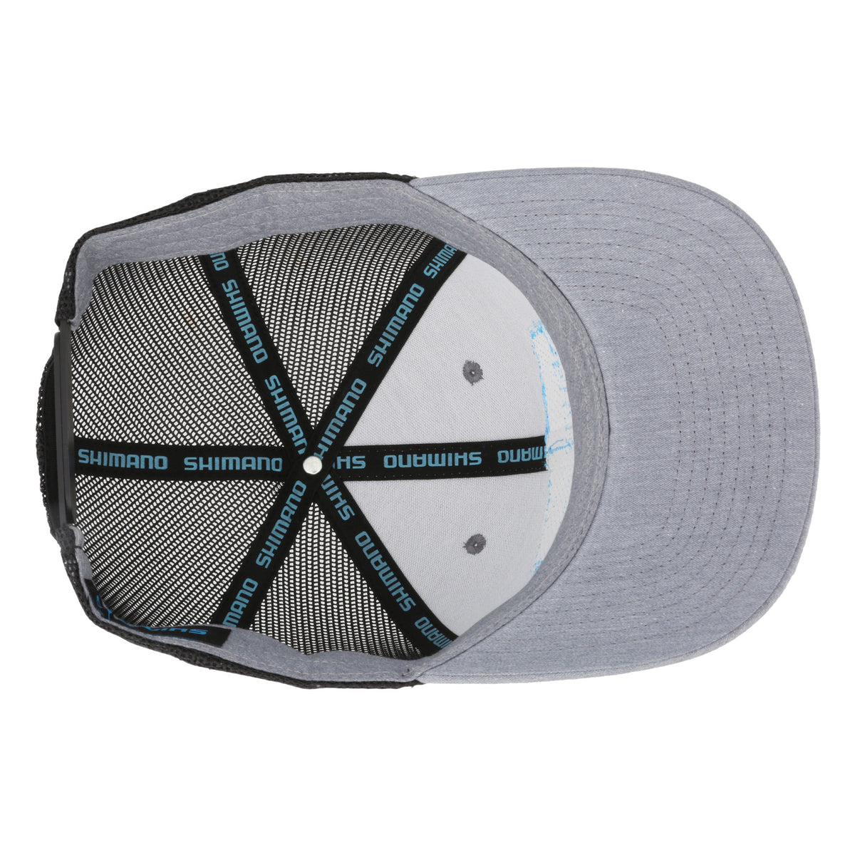 Shimano Trucker Cap - Charcoal Black One Size Adjustable Hat