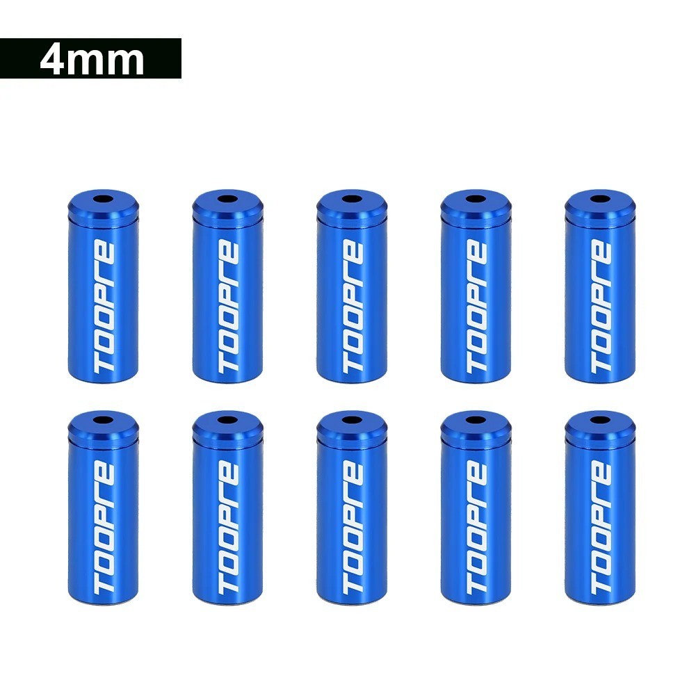 Aluminum Bicycle Cable End Caps 4mm & 5mm Set for MTB Road Bike Brake & Shift