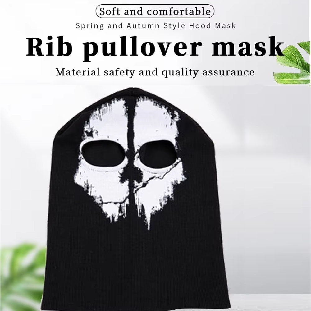 Halloween Ghost Skull Balaclava Face Mask for Sports & Motorcycle Safety
