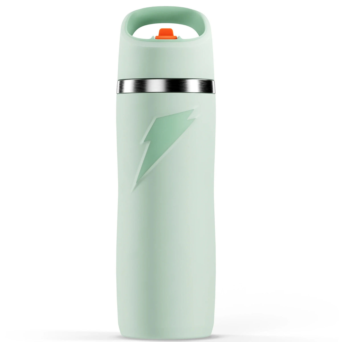 22oz Stainless Steel Sports Water Bottle with Straw Cap - Sage