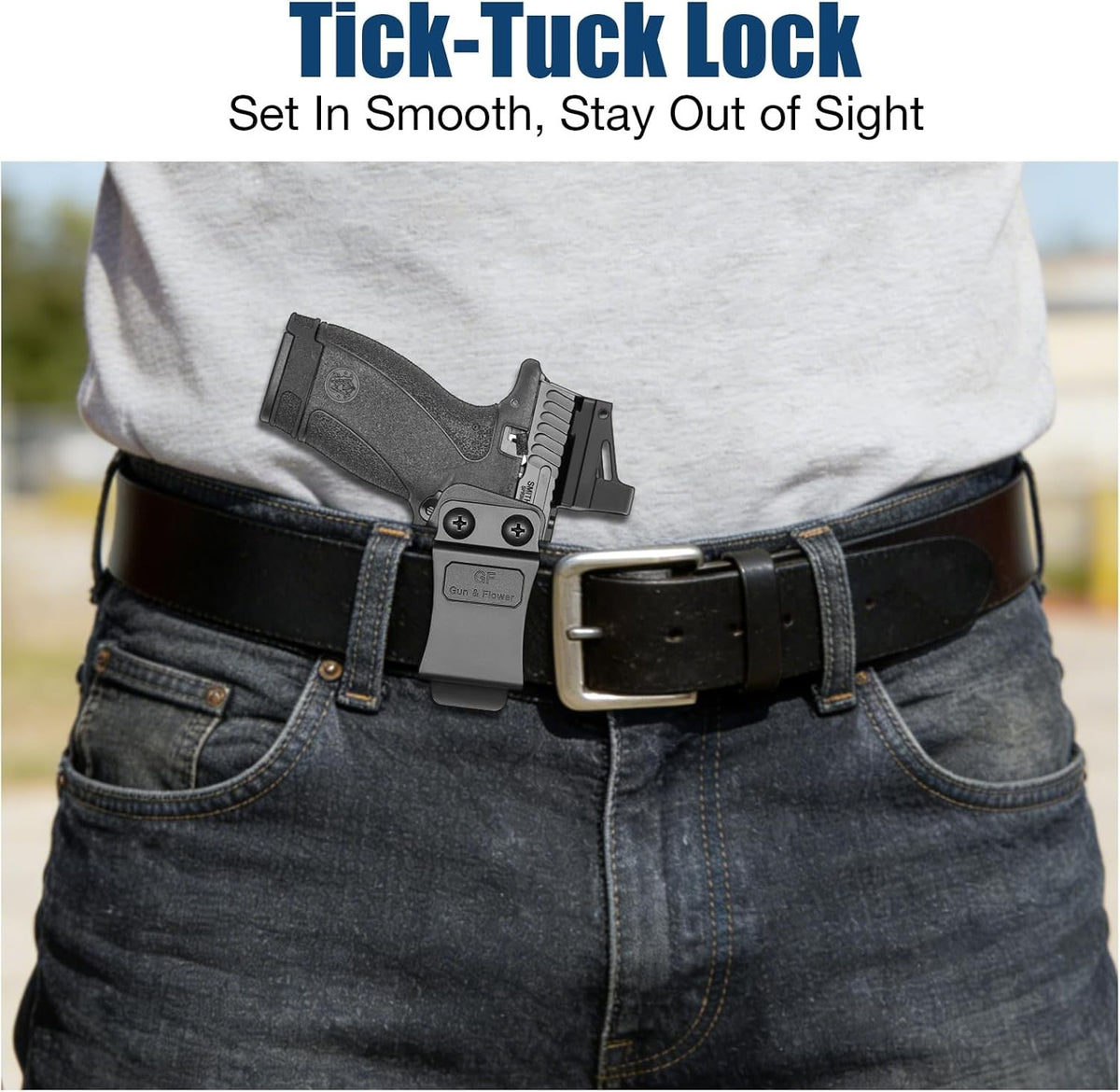 Concealed Carry IWB Holster for Smith & Wesson Bodyguard 2.0 - Right Hand