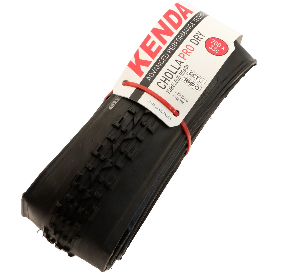 Kenda Cholla Pro Dry 700x33c Tubeless Folding Gravel Bike Tires Pair