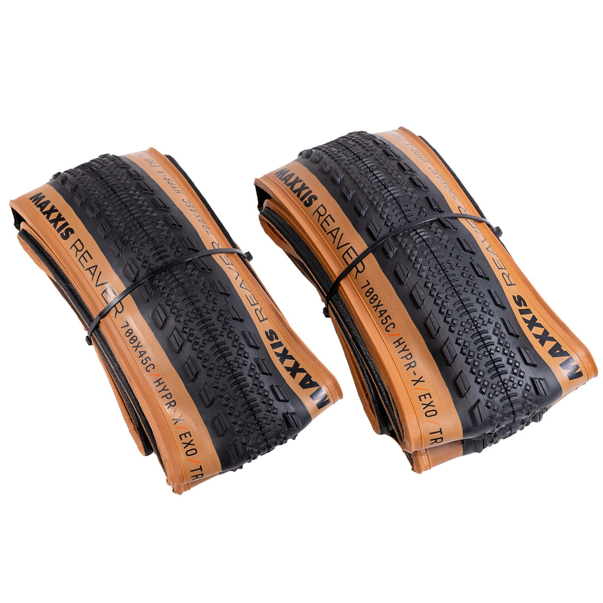 Maxxis Reaver 700x45C Gravel Bike Tire - Folding, Tubeless Ready, Dual Compound