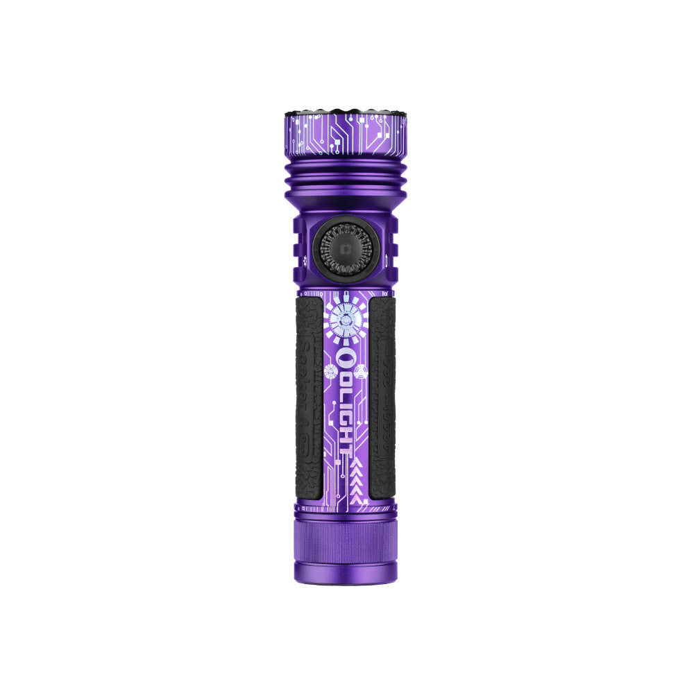 Olight Seeker 4 Pro Flashlight Cyber Violet 4600 Lumens with Holster