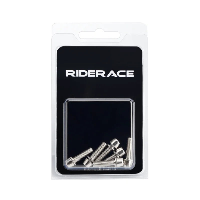 Bike Handlebar Bolts Set Titanium M5 x 18MM - Bicycle Stem Fasteners
