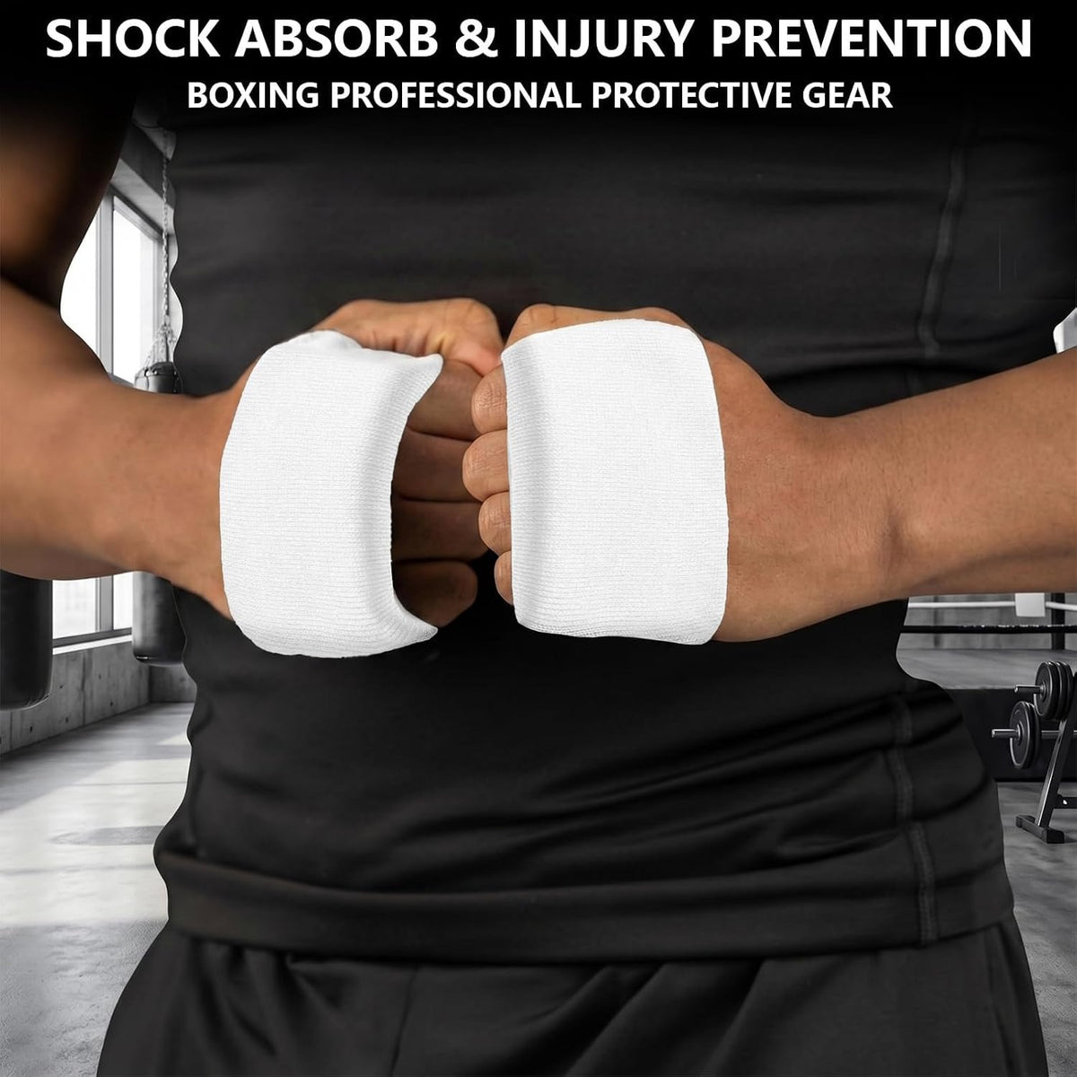 Gel Knuckle Guards for Boxing, Impact-Absorbing Hand Protection, 2 Pairs