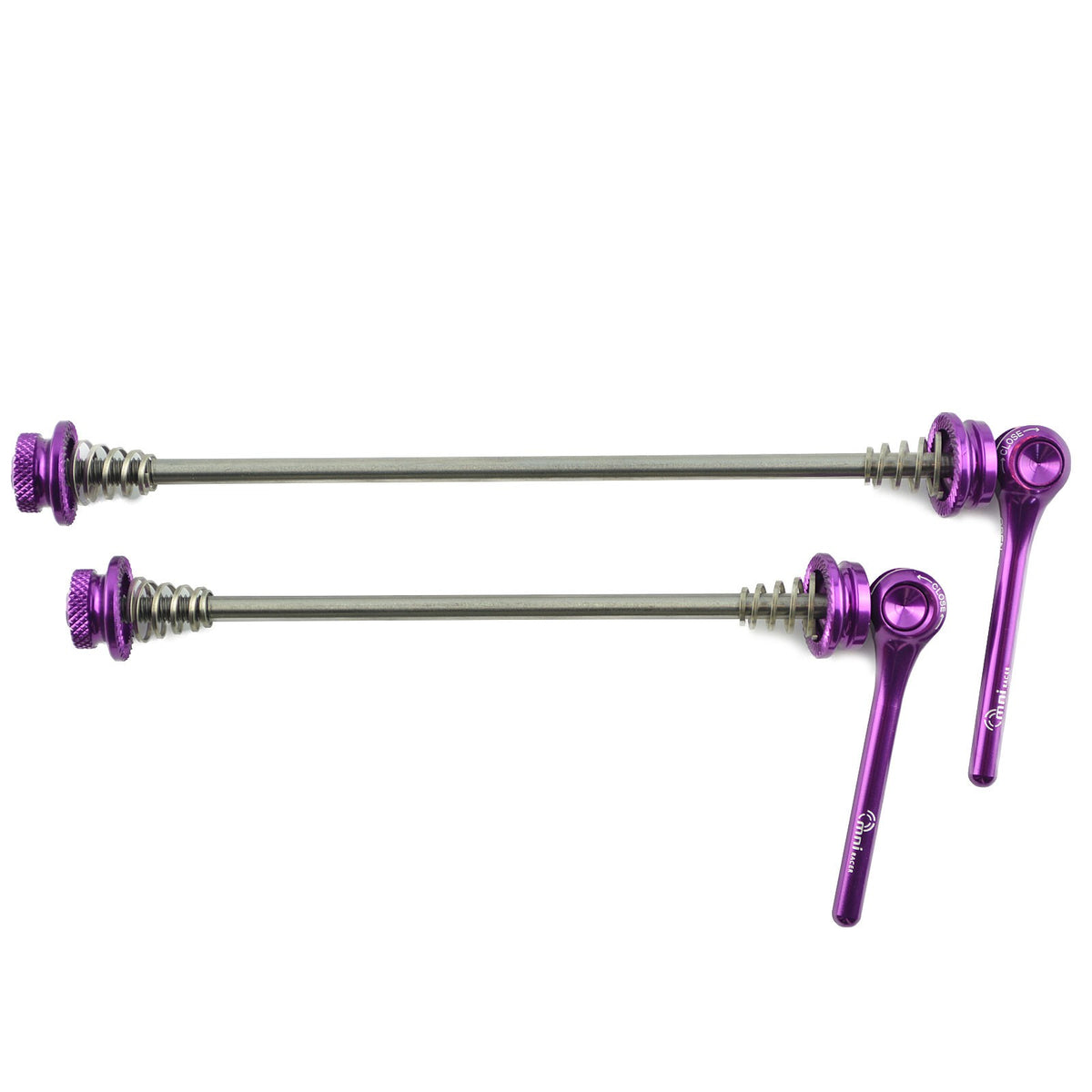 Lightweight Road Bike Skewers - Titanium Alloy Quick Release Cycling Parts