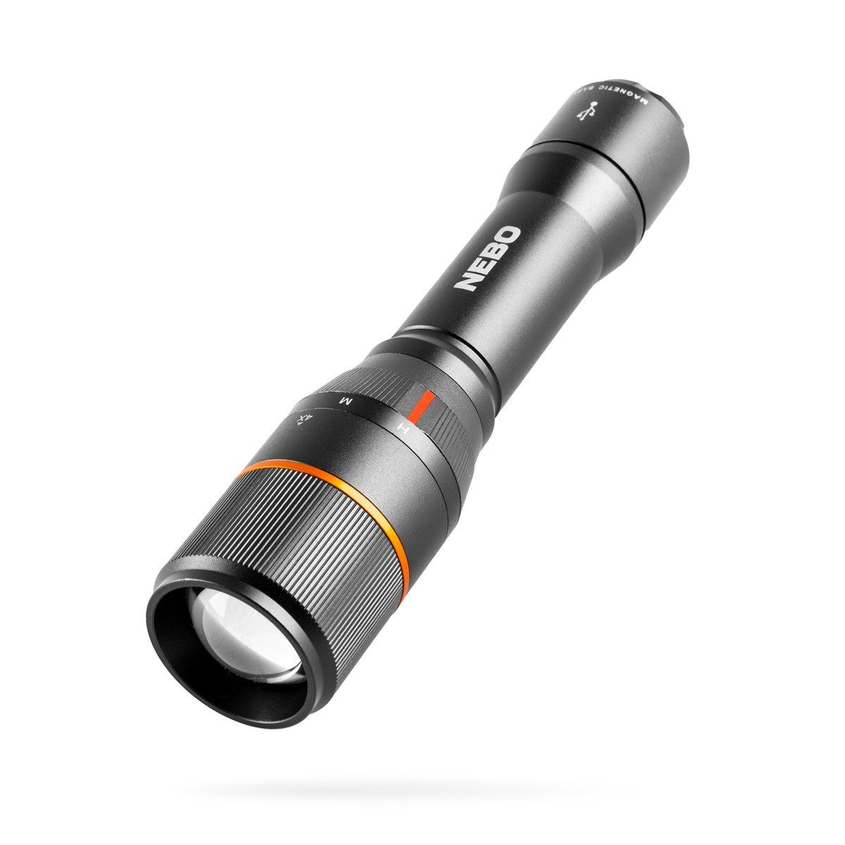 Rechargeable Aluminum Flashlight 1500 Lumens - Handheld Portable Torch