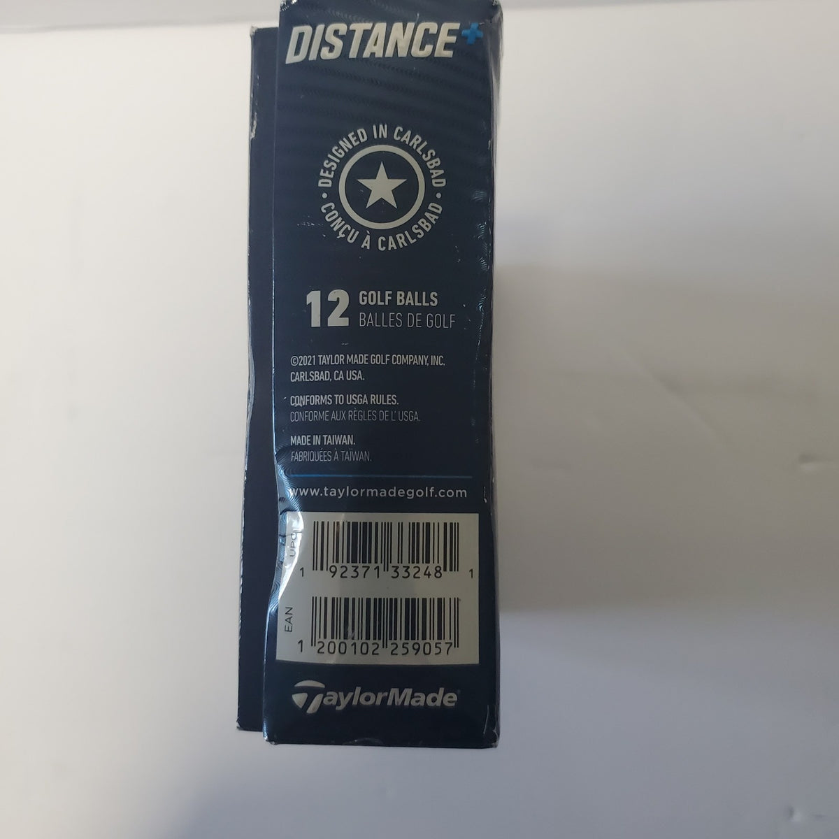 TaylorMade Distance Plus Golf Balls 12 Pack | New Premium Golf Balls