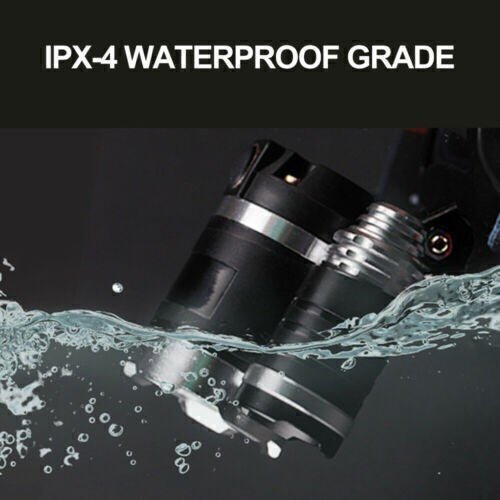 Rechargeable LED Headlamp with UV & White Light, 4 Modes, 300M Brightness