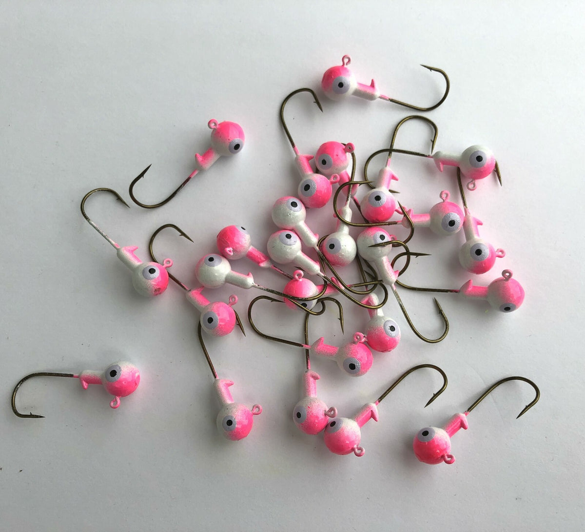 Fishing Jigheads Combo Set - 90 Pieces in Multiple Sizes for Crappie & Bass