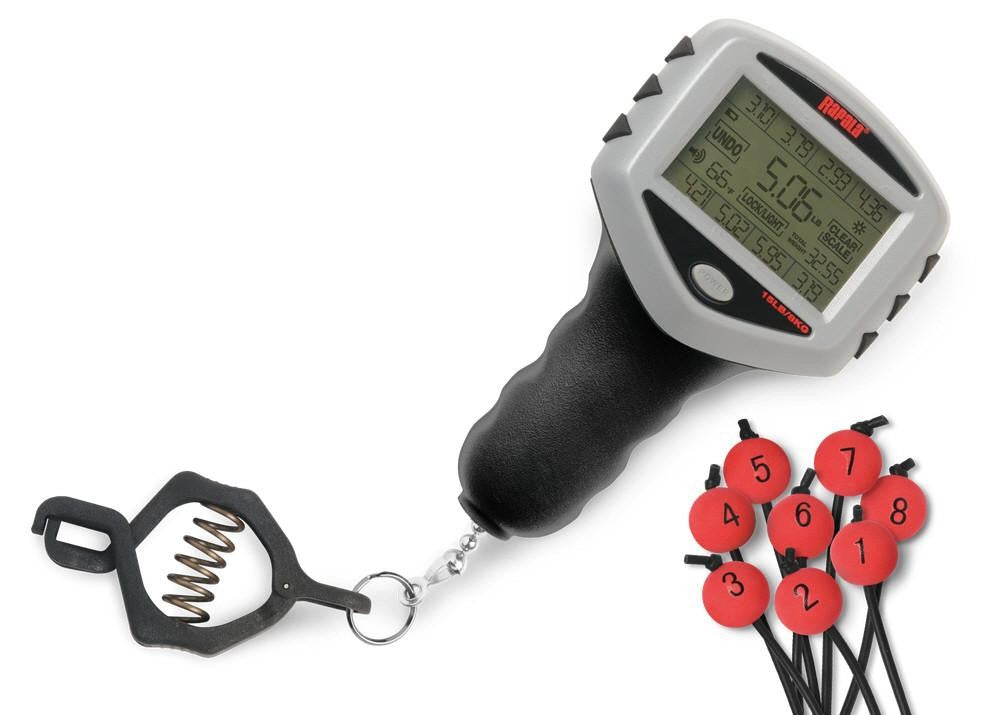Digital Fishing Scale 15 lb Touch Screen Tournament Model with Culling Floats