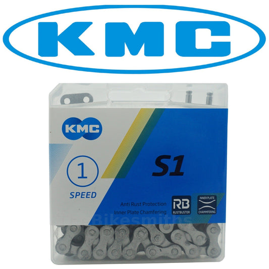 KMC Rust Buster BMX Track Bike Chain 1/8-inch Singlespeed Winter Chain