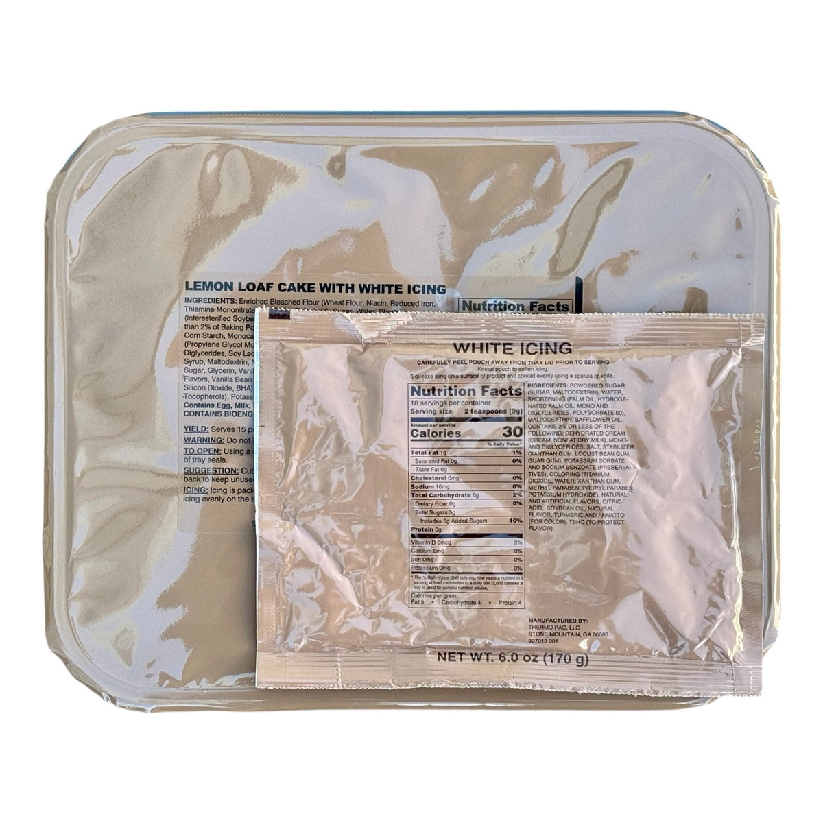 Military Surplus MRE Tray Packs - Variety of Flavors, Large Group Rations