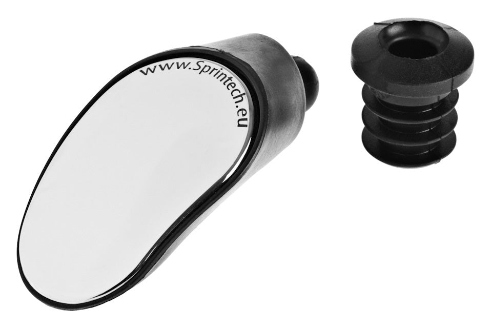 Drop Handlebar Bicycle Mirror for Road Bikes - Left Side, Adjustable