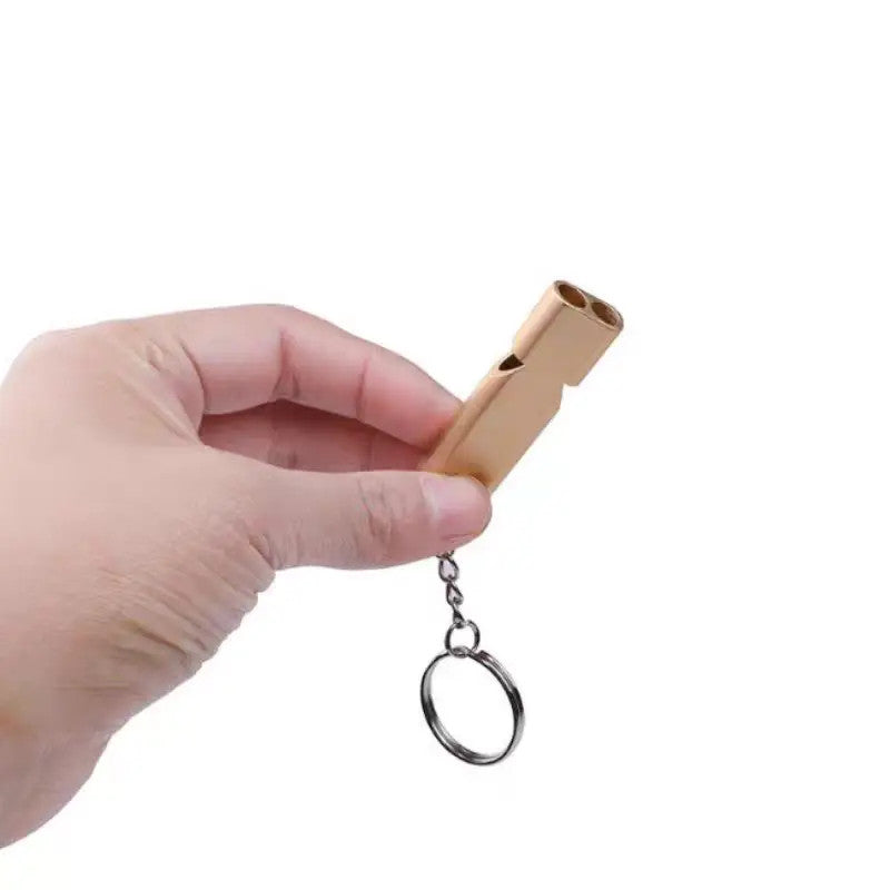 120dB Emergency Survival SOS Whistle Keychain Outdoor Camping Hiking