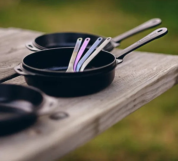 Titanium Spork Camping Utensil Lightweight Durable Backpacking Tool