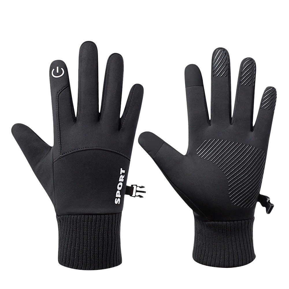 Winter Waterproof Touch Screen Gloves for Men Women - Windproof Warm Mittens