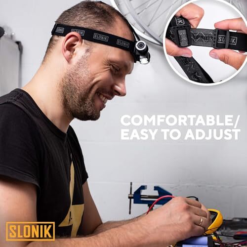 Rechargeable LED Headlamp 1000 Lumens Waterproof Outdoor Hiking Light