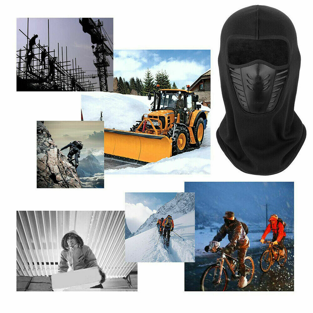 Unisex Winter Balaclava Full Face Mask Cover for Ski Motorcycle Outdoor