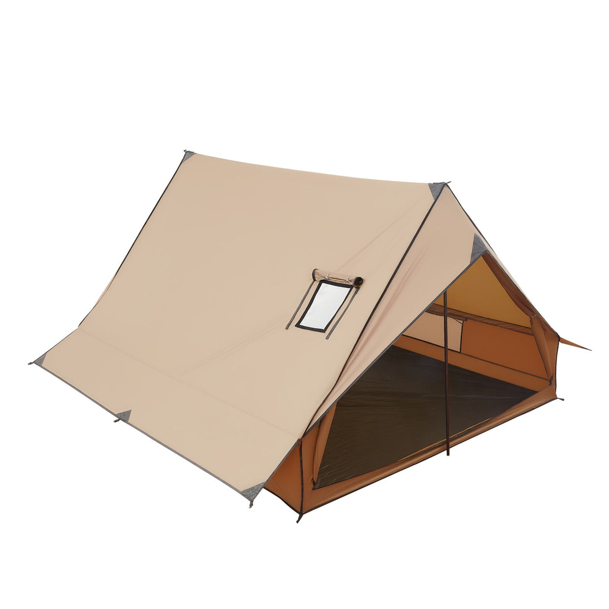 Portable Camping Tent with Stove Jack Ground Mat for 2 Persons