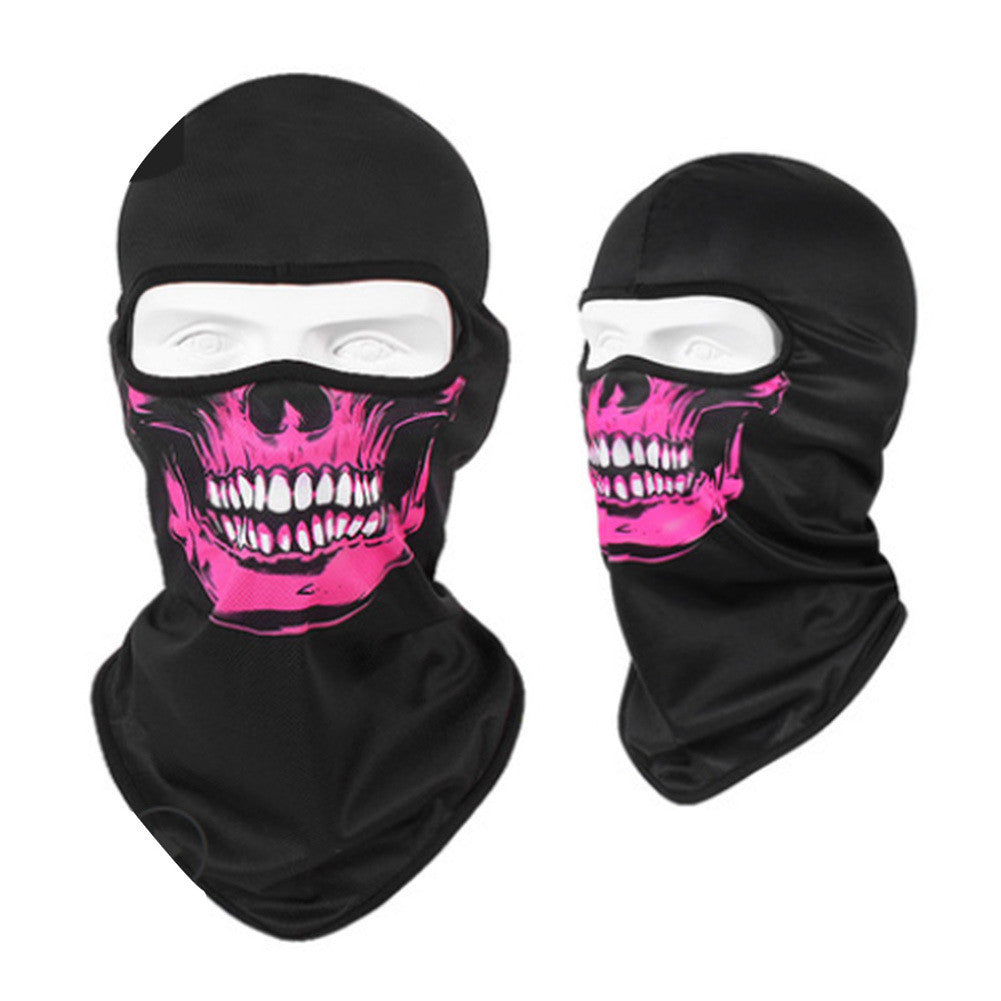 3D Ghosts Skull Balaclava Cycling Motorcycle Face Mask Halloween Cosplay