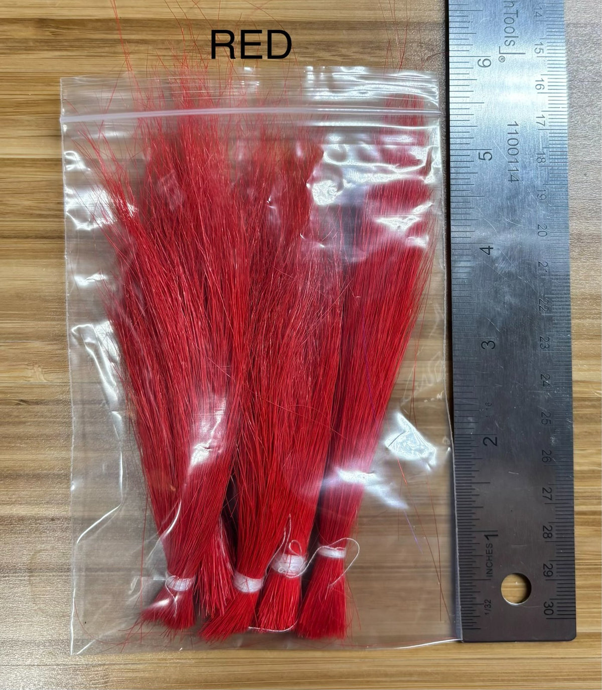 Faux Bucktail Synthetic Deer Tail Hair for Fly Tying - Rock Wool Material