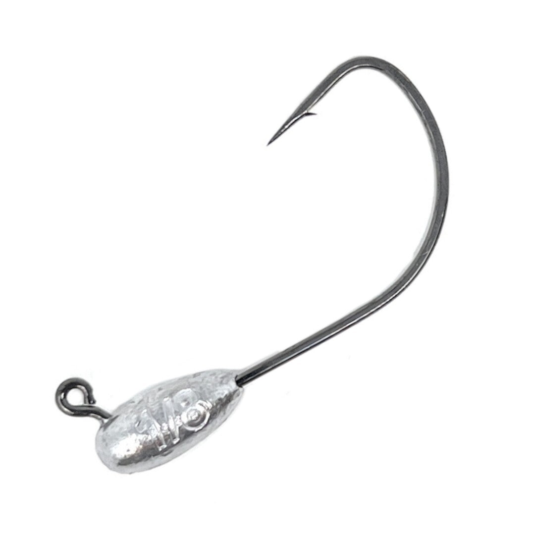 Reaction Tackle Lead Tube Jig Heads 10 Pack Fishing Lures for Bass & Smallmouth