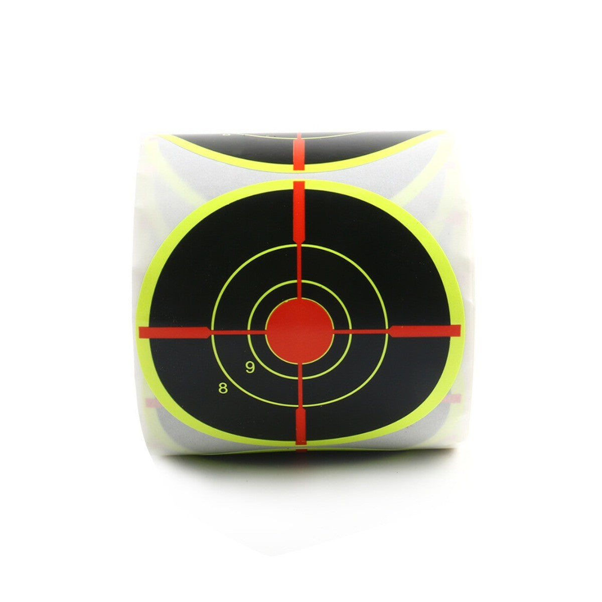 250Pcs Fluorescent Shooting Target Stickers Self-Adhesive Paper for Range Practice
