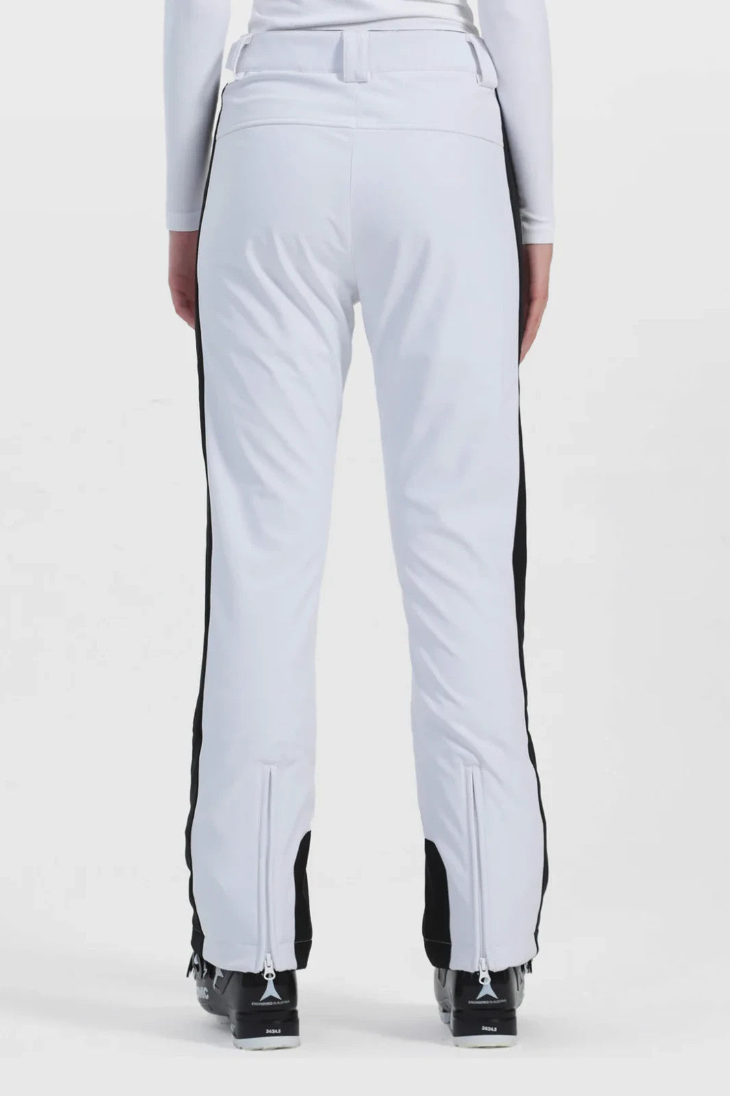 Women's Slim Fit Velvet-Lined Ski Pants - Waterproof Snow Pants M