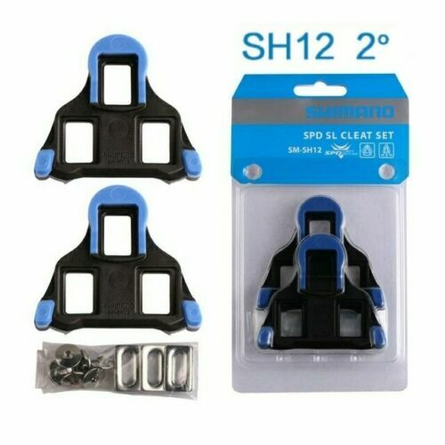 Shimano SPD-SL Road Bike Cleats Set - 6°, 2°, 0° Float Options